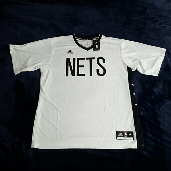 NWT ADIDAS BROOKLYN NETS JERSEY - Picture 1 of 6
